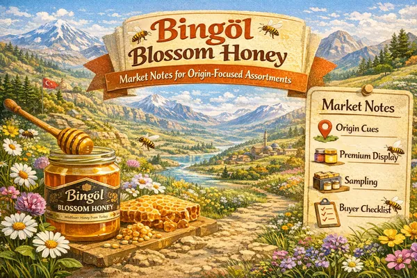 Bingöl Blossom Honey: Market Notes for Origin-Focused Assortments